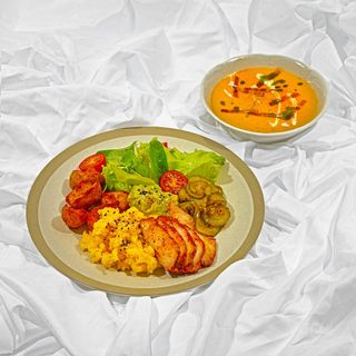 Гарбузовий крем-суп та сніданок Ранньої пташки