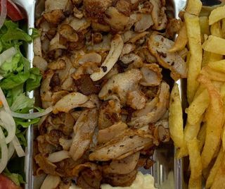 KEBAB NO PRATO
