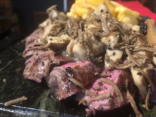 Tagliata di Angus Ai porcini