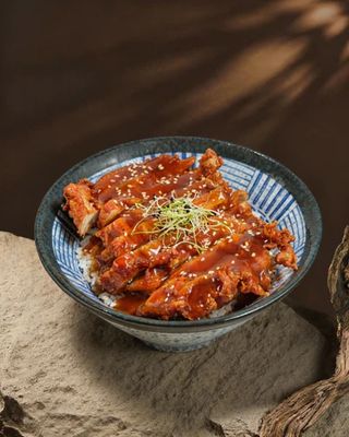 Donburi De Pollo Teriyaki