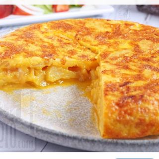 TORTILLA DE PATATA SIN CEBOLLA