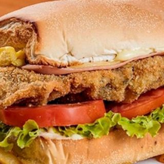 Bocadillos de Milanesa de Ternera de Espinaca
