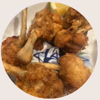 Bolitas de Pollo Fritas