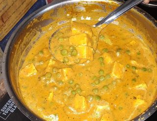 Matar Paneer