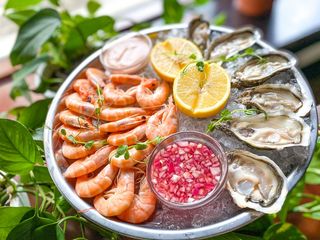 Zestaw krewetek i ostryg №3