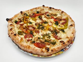 Provola, peperoni e salame