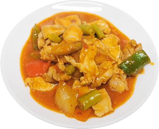 Pollo Con Curry 