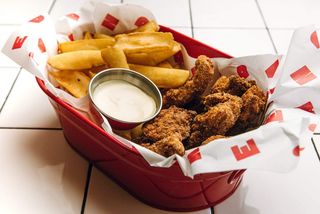 Chicken nuggets con patatine fritte SENZA GLUTINE