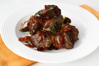 Ficatei de pui la gratar