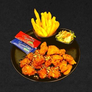 Dak gangjeong Half & Half