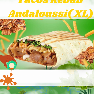 Tacos kebab andalousi (XL) 