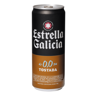 Estrella Galicia 0,0% Tostada (330 Ml.)