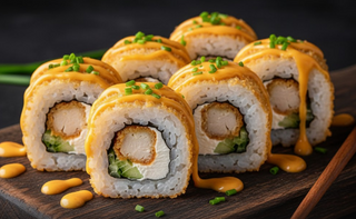 Roll de pollo panko (8 uds.)