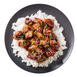 54. Arroz con pollo teriyaki