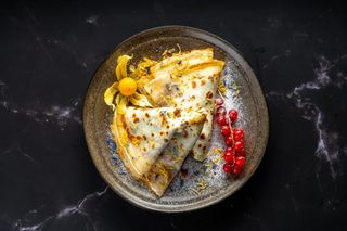 Clătite cu dulceață