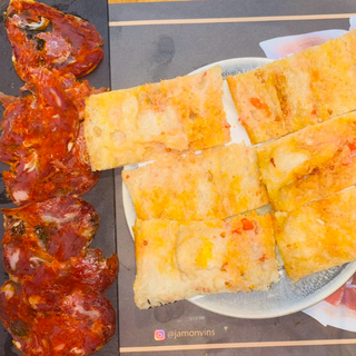 Morcón Ibérico Bellota 1/2 ración (con pan con tomate)