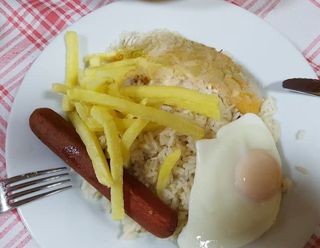 Huevos, Papas Y Salchichas