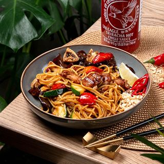 Яєчна локшина з куркою(320г)