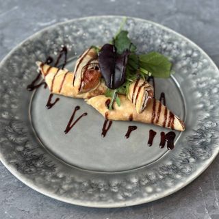 Млинці з лососем 