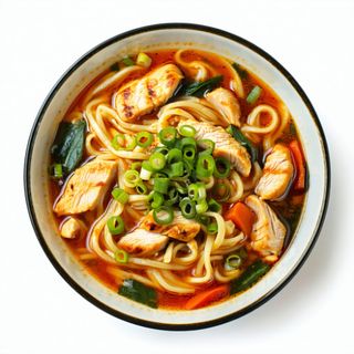 Pasta Udon Al Curry Amb Pollastre