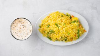 Mixed vegetable biryani