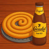 8 Porras + Cacaolat de 1 Litro