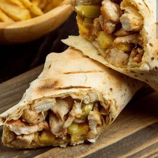 Shawarma solo carne (casera)