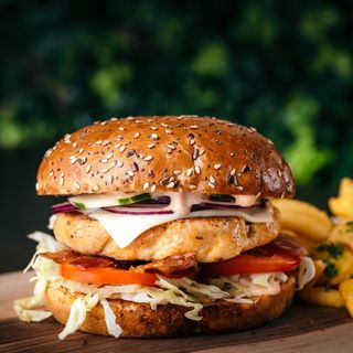 Chicken Crispy Bacon burger