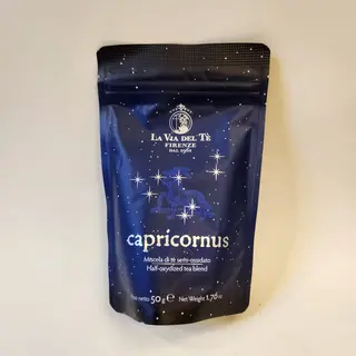 Sacchetto richiudibile 50 gr di tè in foglie dedicato al segno