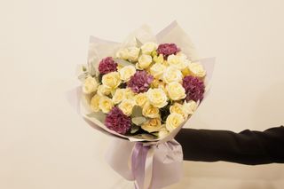 ღია იასამნისფერი შერეული თაიგული