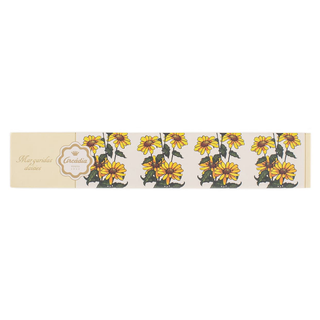 Coleção Flores Margaridas Chocolate de Leite
