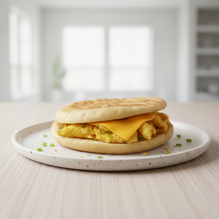 Chapati Omelette Fromage Extra Cheese Triangle