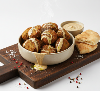 Fallafel cu sos tahina