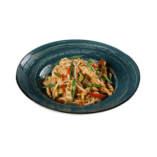 Удон с курицей