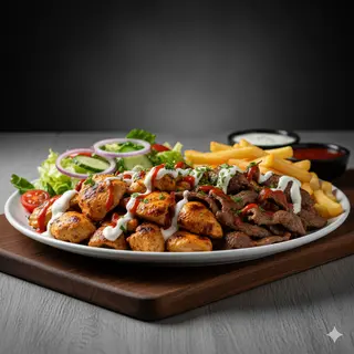 Plato Carne Kebab De Pollo