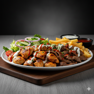 Plato Carne Kebab De Pollo