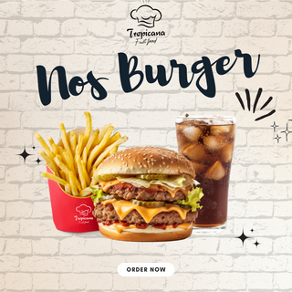 Double cheese burger 