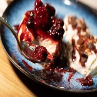 Tarta de queso (porción)