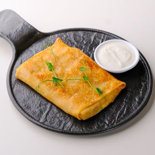 Блин "Богатырский" с копченой курицей