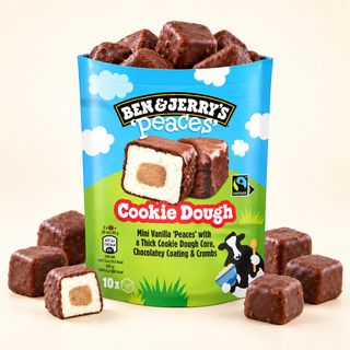 B&J Peaces Cookie Dough X 10