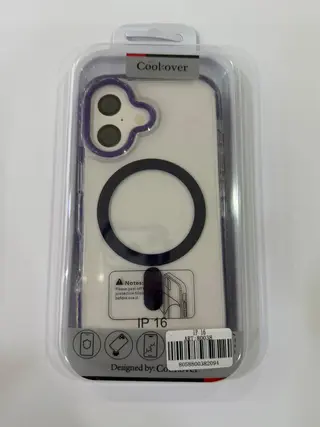 COVER MAGSAFE CON CORDINO IPHONE 16