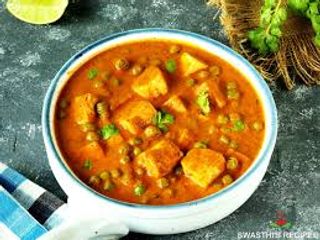 Matar paneer