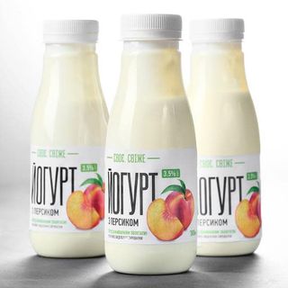 Йогурт "Персик", ТМ "Своє. Свіже", 300мл (54138)