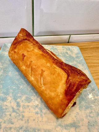 Aguja de bacon y queso 