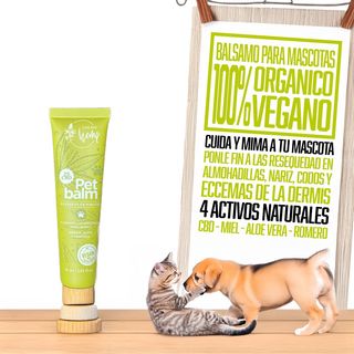 Balsamo para Mascotas 100% Natural CBD