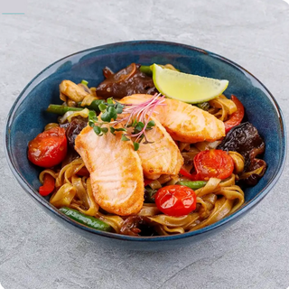 Рисова локшина з лососем (305г)