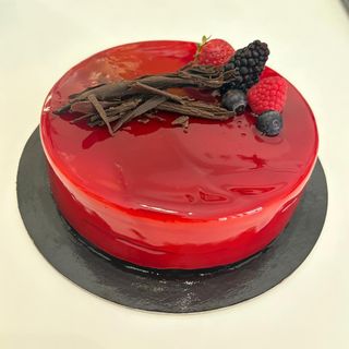 Semifreddo Fragola e Banana con glassa al Lampone da 6 porzioni