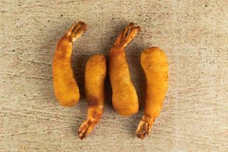 Тигрові креветки темпура