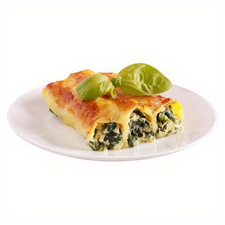 Canelón De Espinacas Y Parmesano