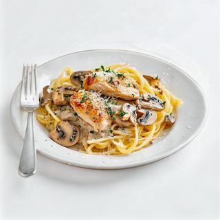 Pasta Poulet Champignons